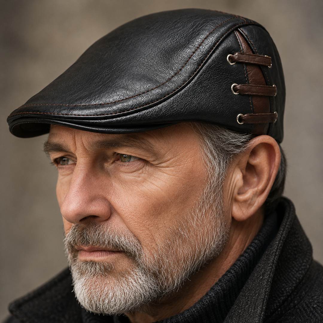 Cappello da Guida in Pelle Corbin