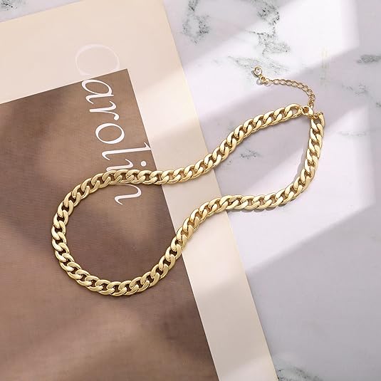 Leonor - Collana Chunky con Anelli Cubani