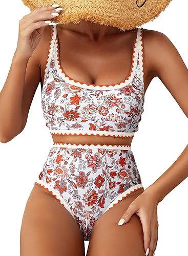 Set Bikini con Cuciture di Supporto