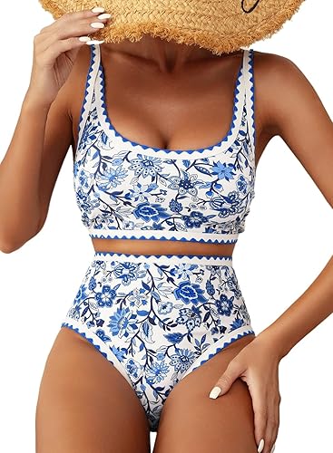 Set Bikini con Cuciture di Supporto