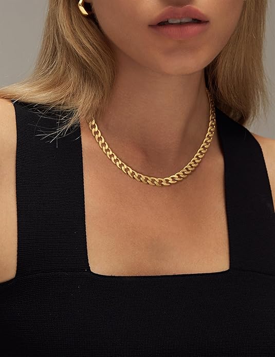 Leonor - Collana Chunky con Anelli Cubani