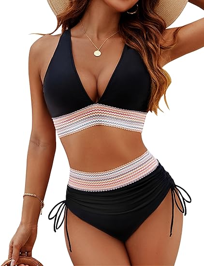 Set Bikini con Controllo Pancia Arricciato