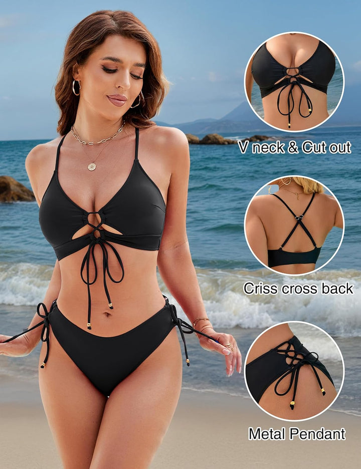 Set di Bikini Alto e Sostenitivo