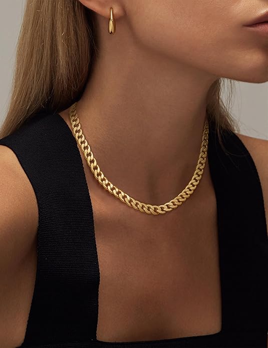 Leonor - Collana Chunky con Anelli Cubani