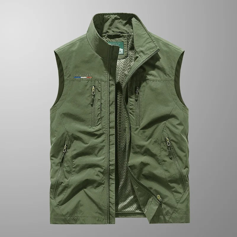 Moretti | Gilet utilitario traspirante a molteplici tasche
