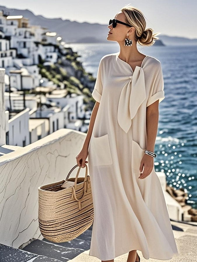 Mireille™ — Abito in cotone fluido ed estivo