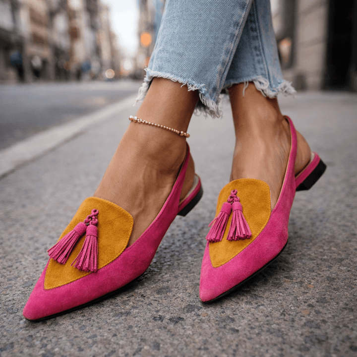 Eliza | Sandali con cinturini e frange
