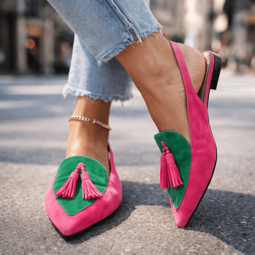 Eliza | Sandali con cinturini e frange