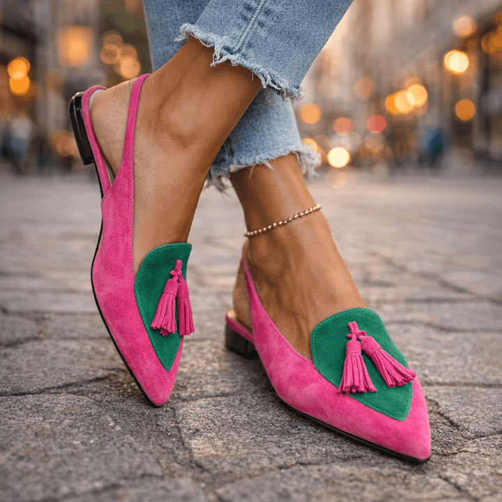 Eliza | Sandali con cinturini e frange