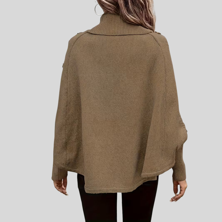 Norelle™ | Maglione a Collo Alto con Treccia