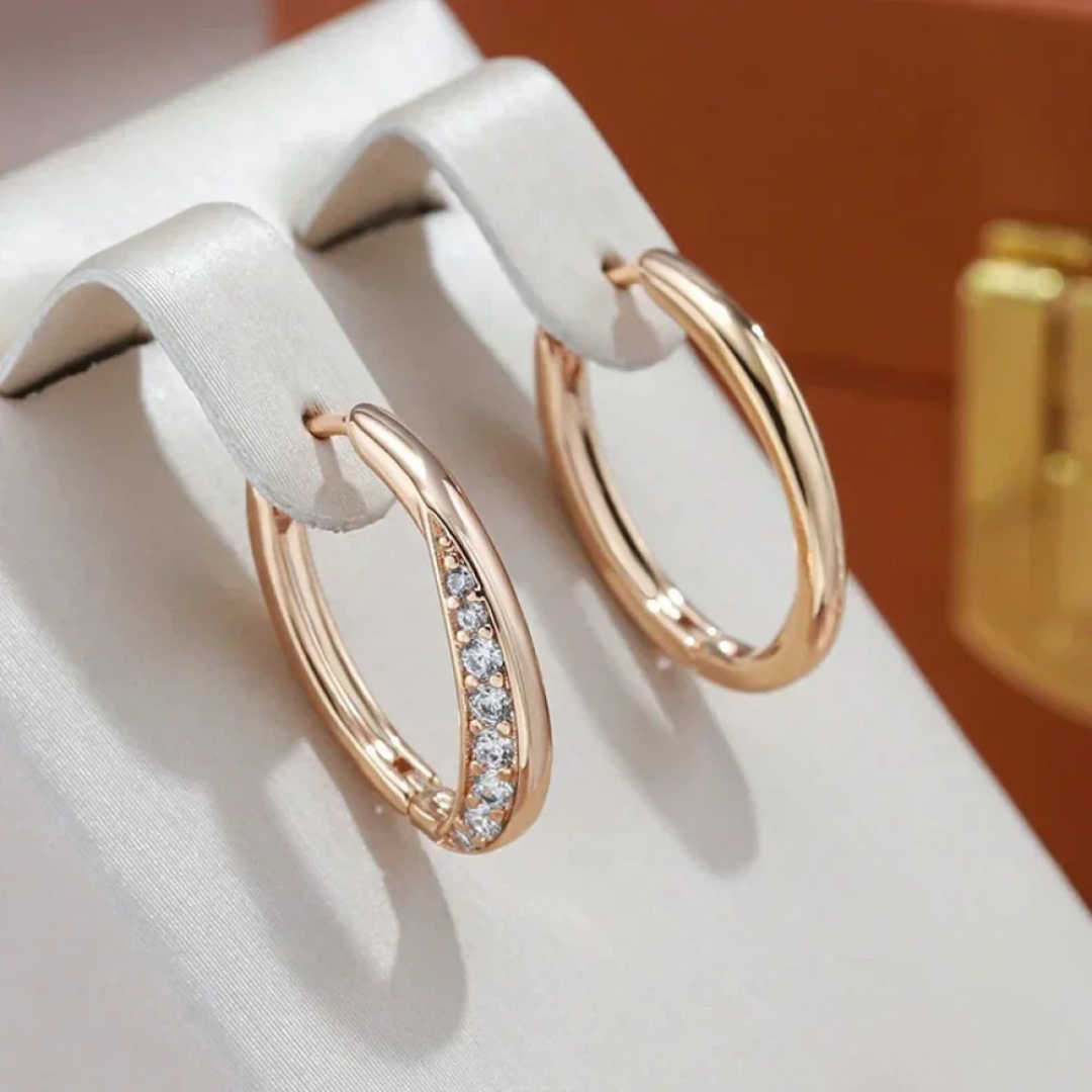 Orecchini chic in oro