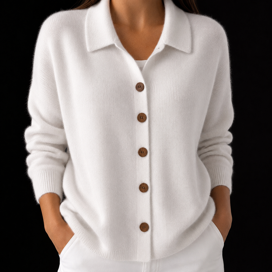 Cardigan in Cashmere Elara