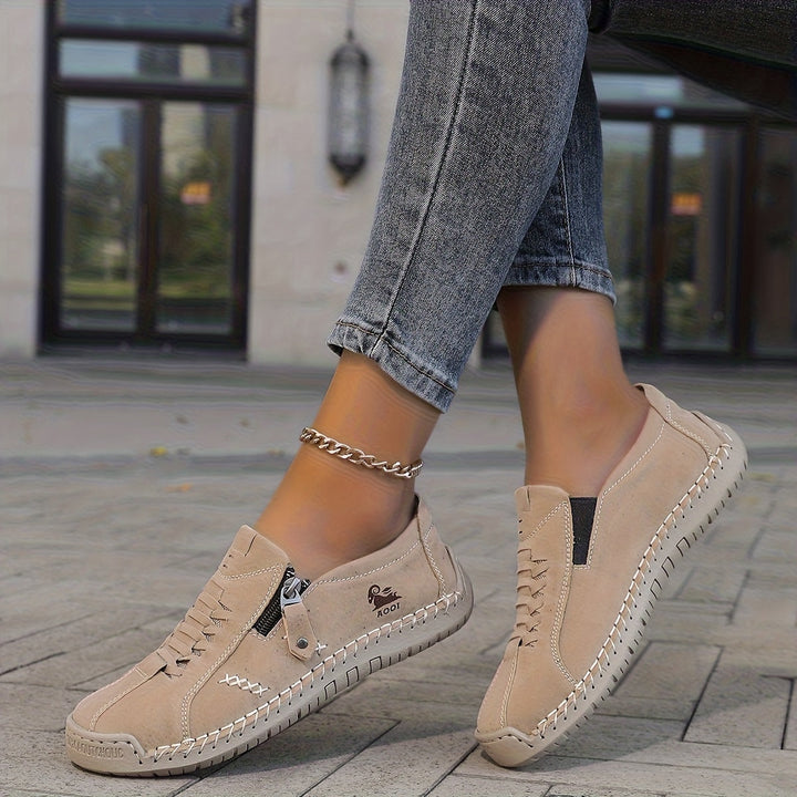 Nila – Comfort elegante con pratico zip