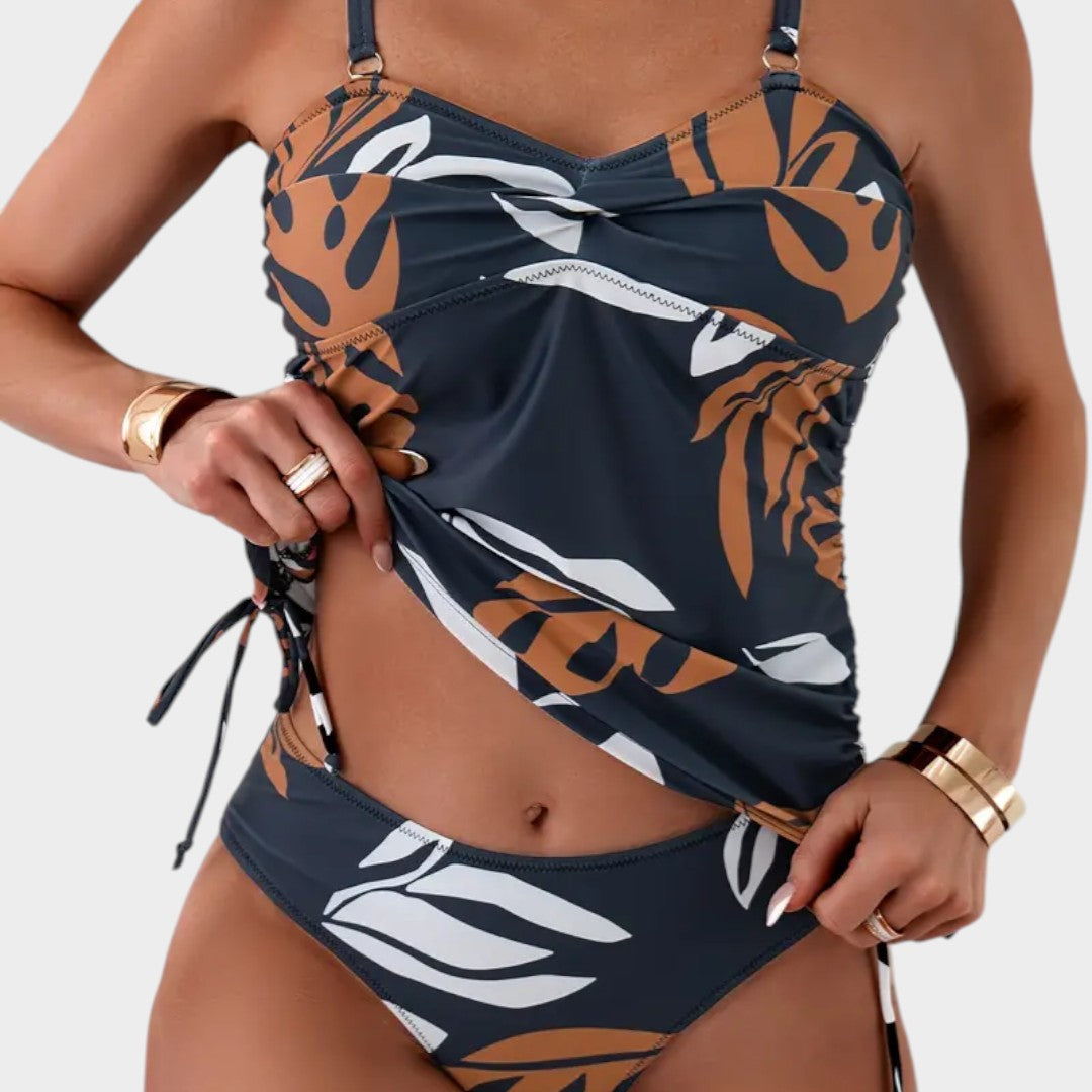 Carmen™ | Bikini con stampa tropicale di foglie