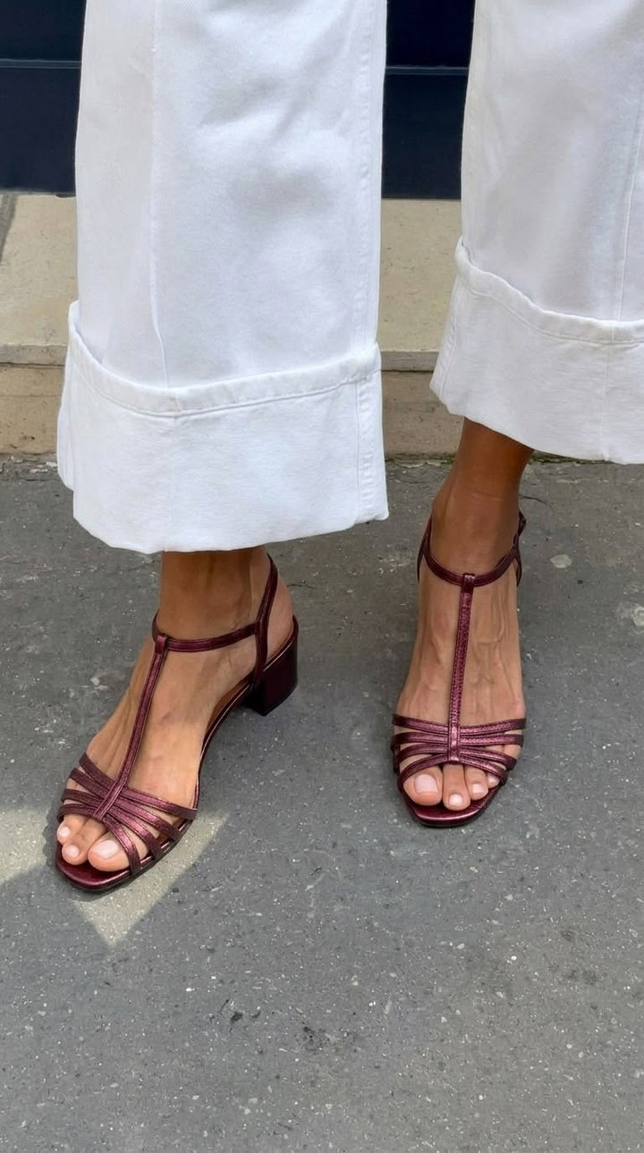 Allegra | Sandali Dorati per un Tocco di Eleganza Quotidiana