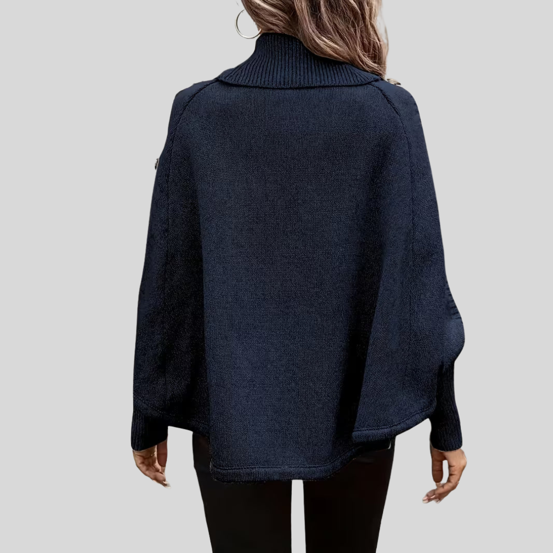 Norelle™ | Maglione a Collo Alto con Treccia
