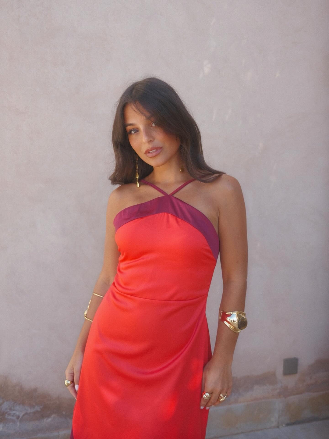 Vestito Oasis in rosso
