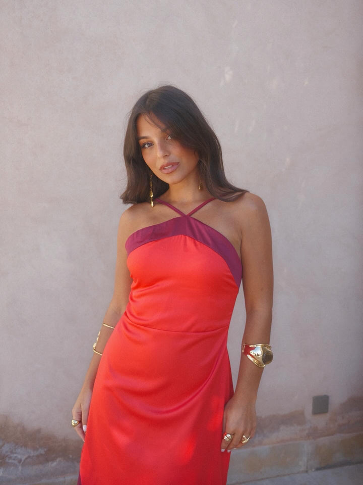 Vestito Oasis in rosso