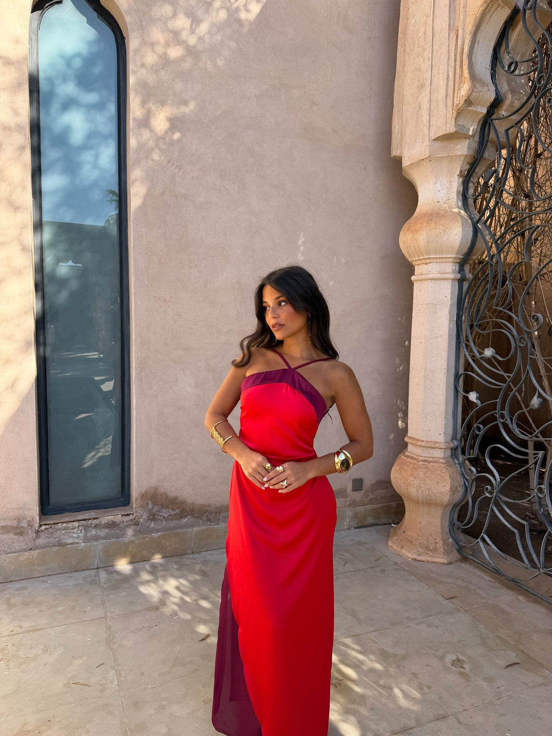 Vestito Oasis in rosso