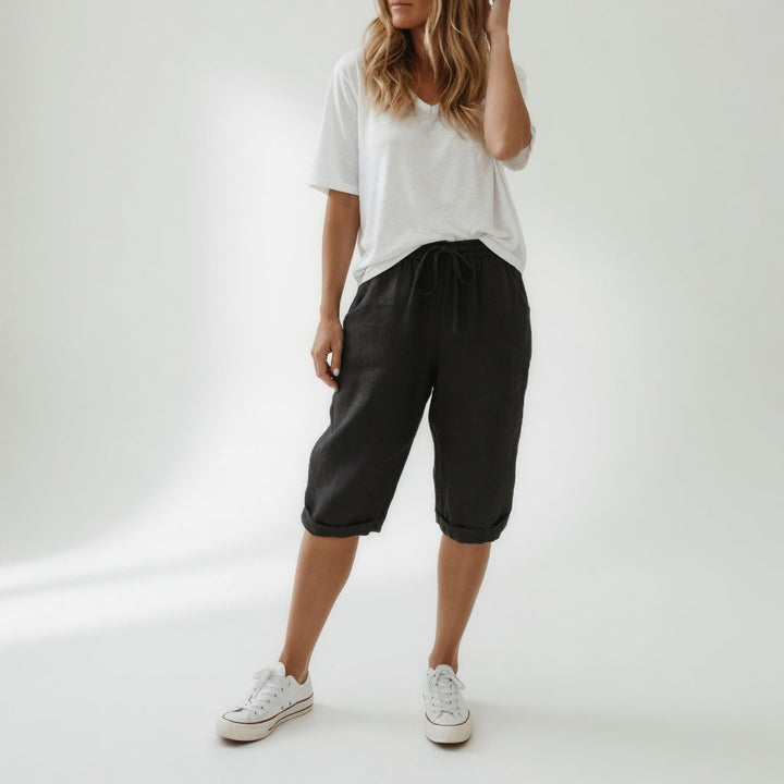 Fernande™ — Bermuda 100% cotone stile casual estivo