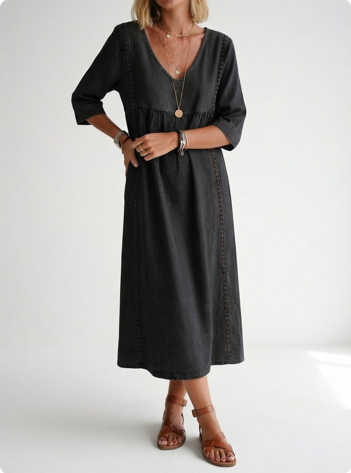 Lioréa™ — Abito midi fluido elegante e casual