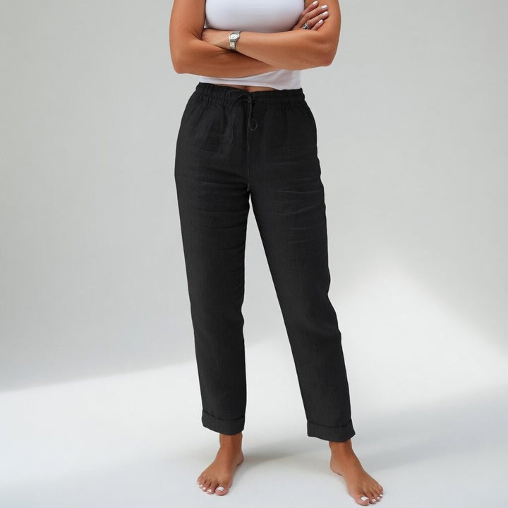 Albertine™ — Pantaloni 100% cotone fluido comfort naturale
