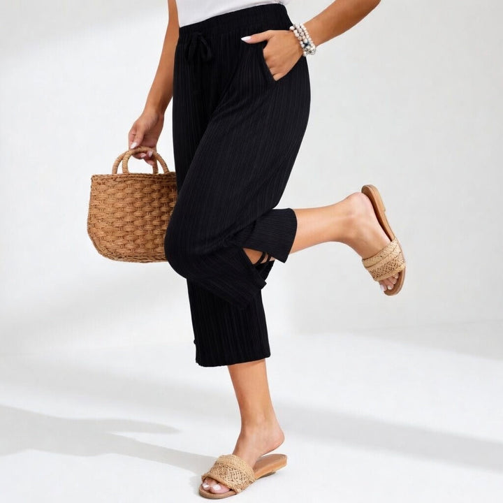 Lauréline™ — Pantaloni fluidi eleganti e confortevoli per l'estate