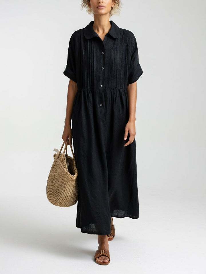 Lysandra™ | Abito camicia fluido estivo