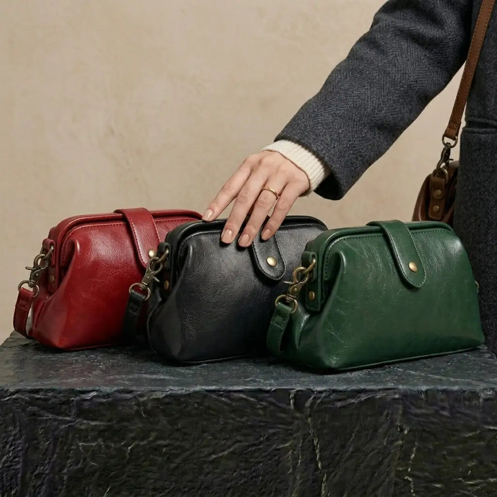 Borsa Arion Vintage - Rosso