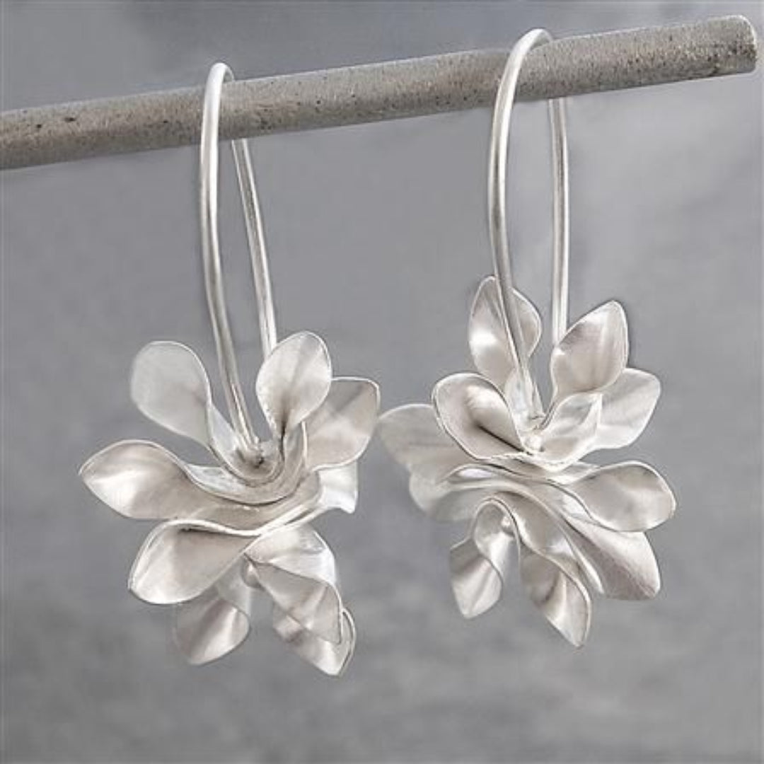 Orecchini Vintage Irregolari in Argento