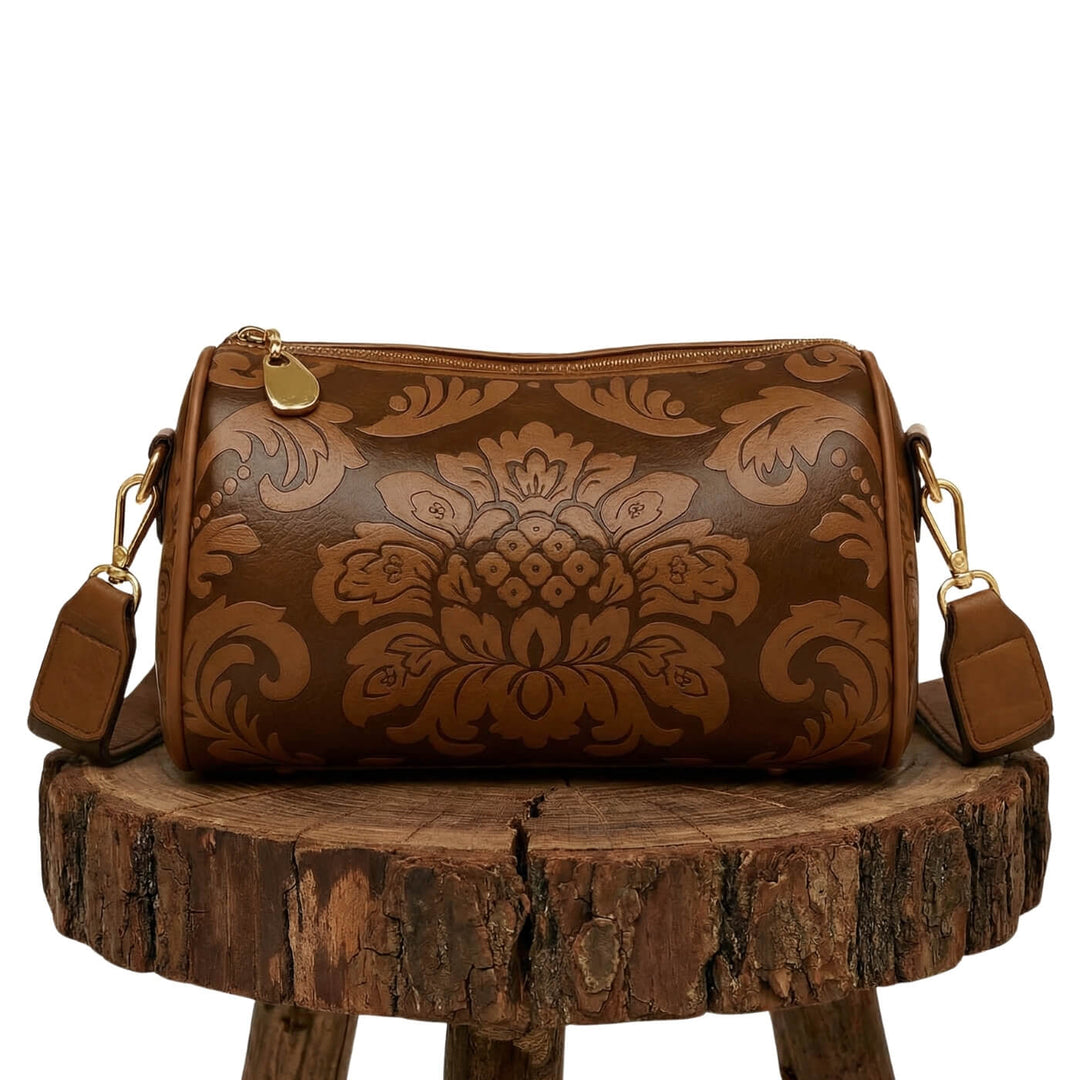 Eleganza Floreale di Jessica | Borsa a Spalla