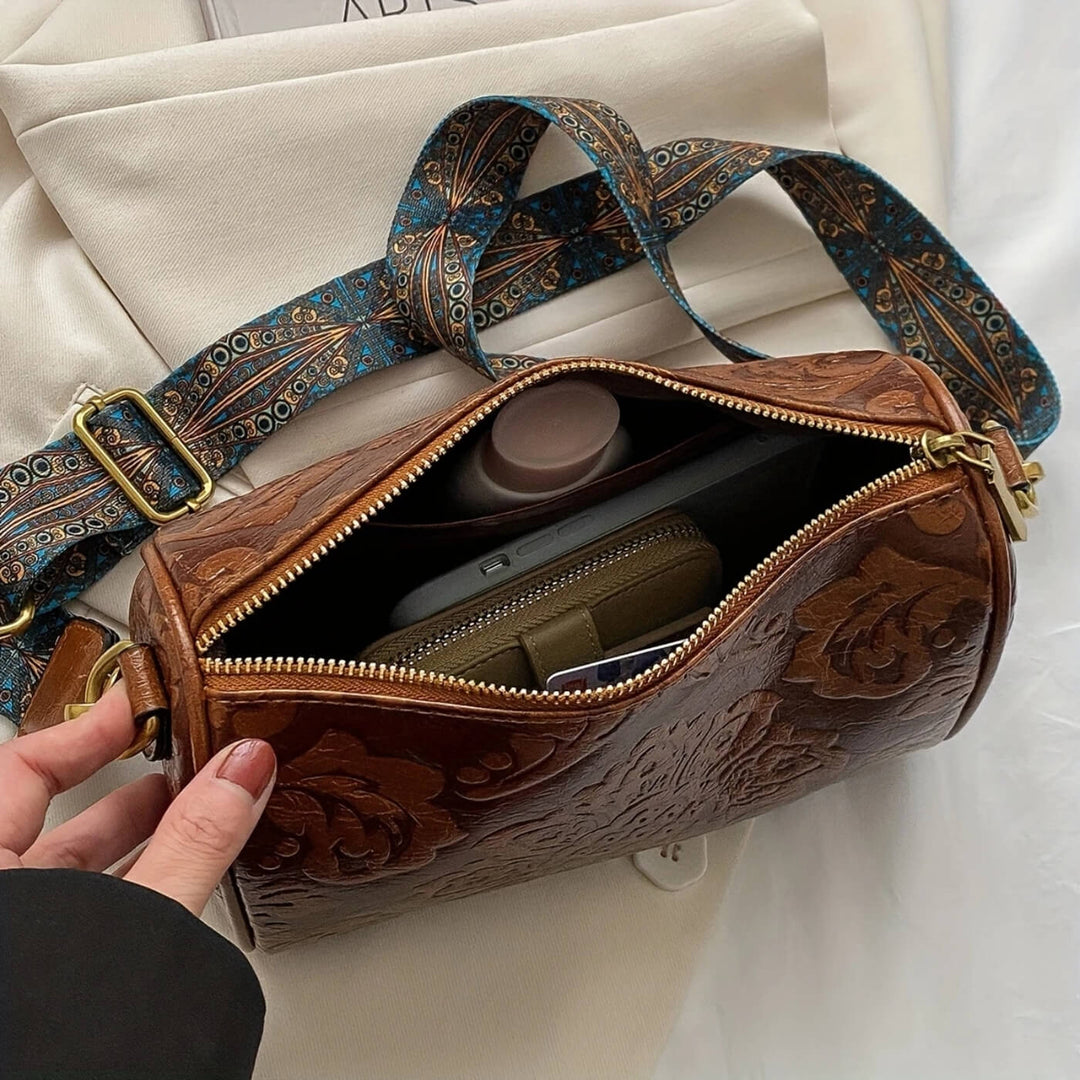 Eleganza Floreale di Jessica | Borsa a Spalla