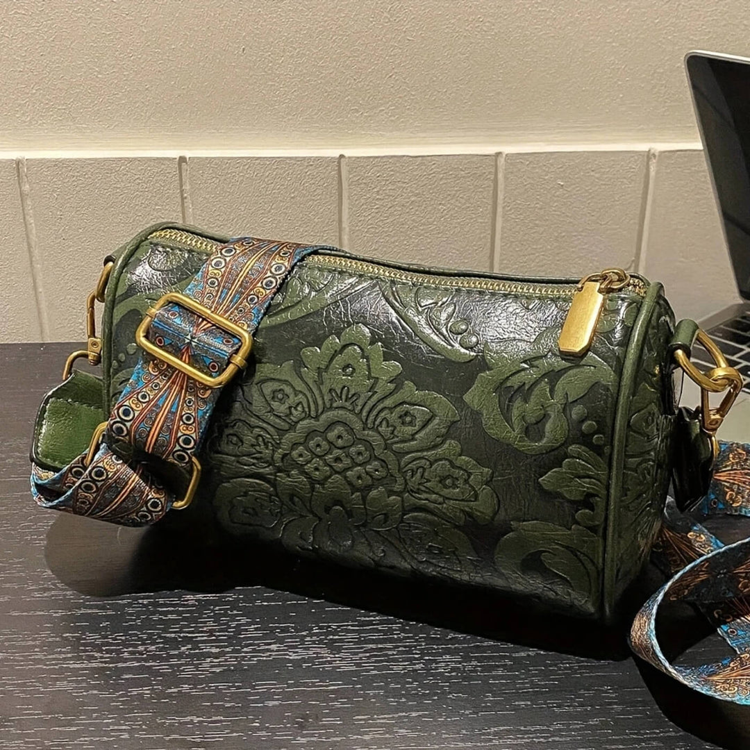 Eleganza Floreale di Jessica | Borsa a Spalla