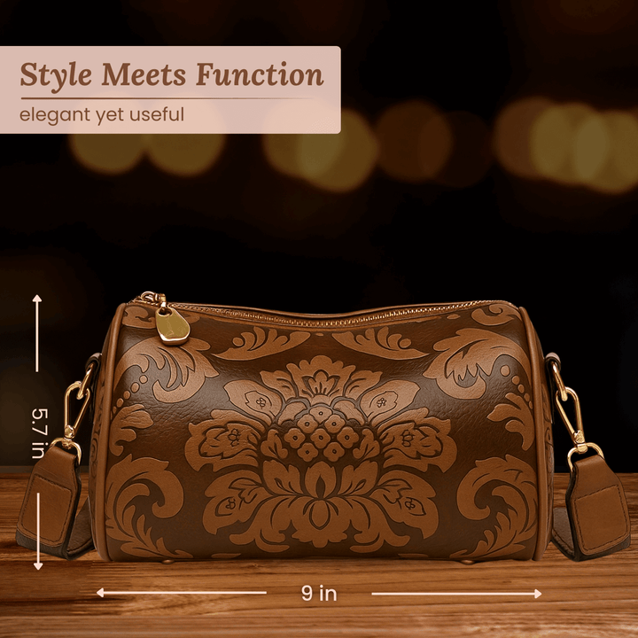 Eleganza Floreale di Jessica | Borsa a Spalla