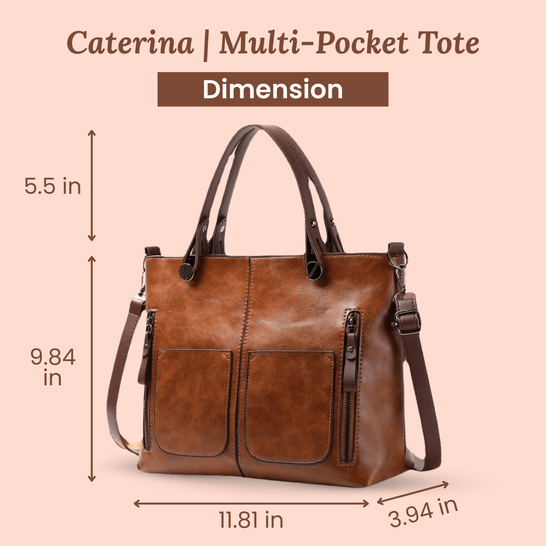 Borsa a tracolla multi-tasca di Caterina