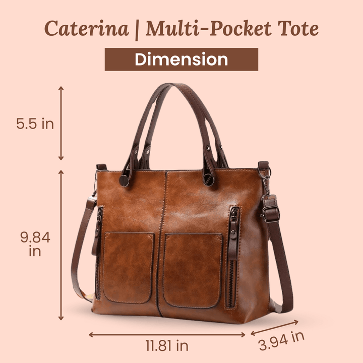 Borsa a tracolla multi-tasca di Caterina