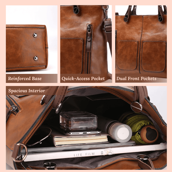 Borsa a tracolla multi-tasca di Caterina