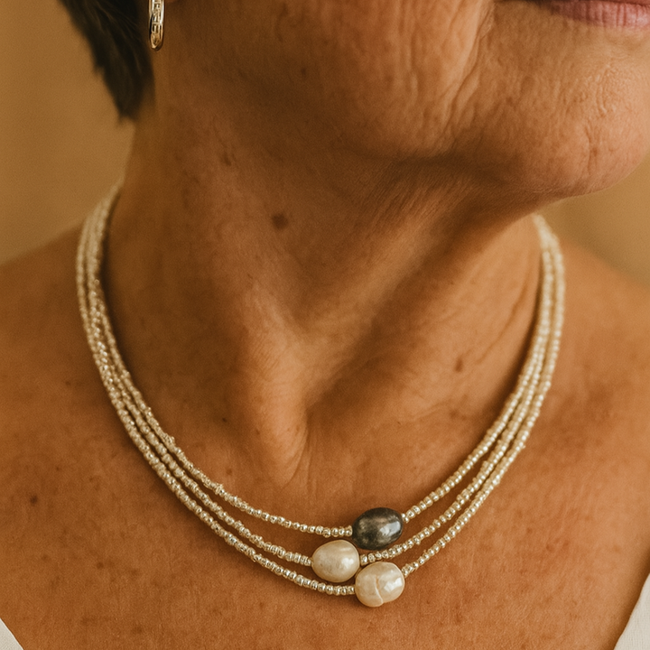 Collana in Perle Naturali