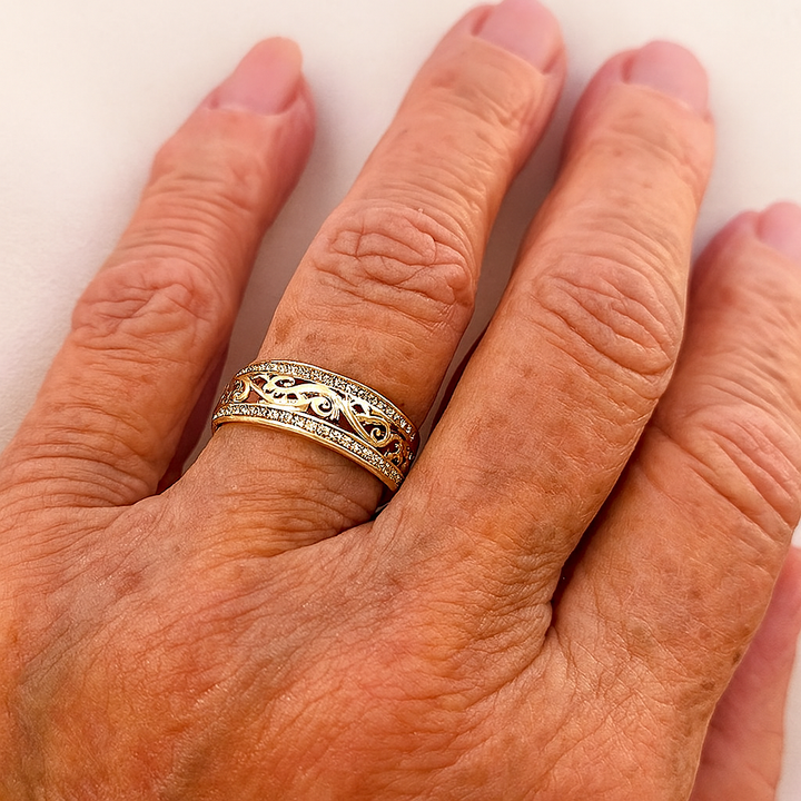 Anello in Oro Bright Hollow