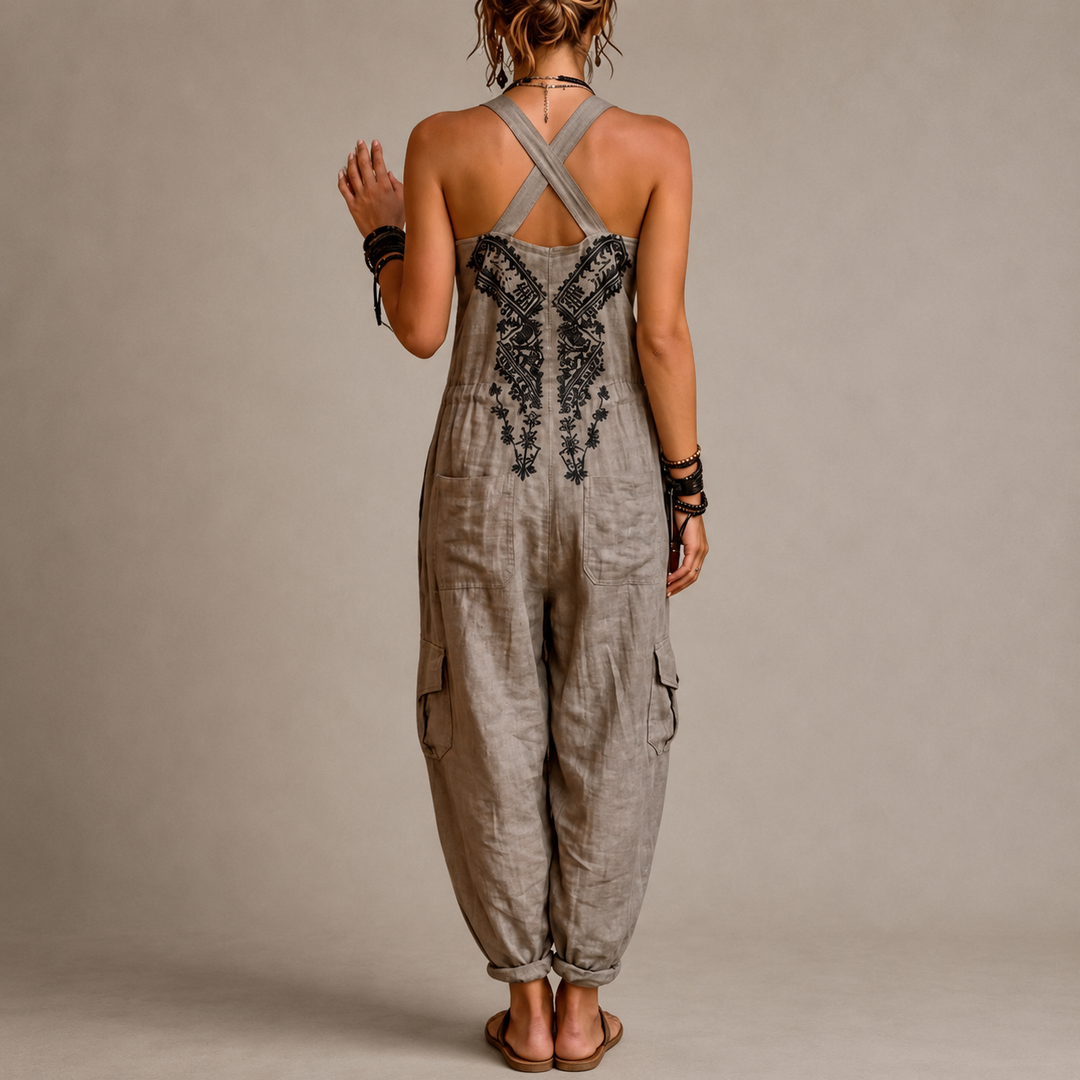 WREN | Salopette Boho con Vestibilità Harem