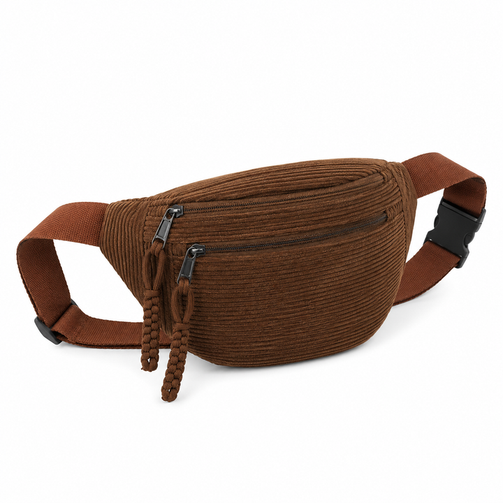 Ambra | Borsa a Spalla Velluto a Coste