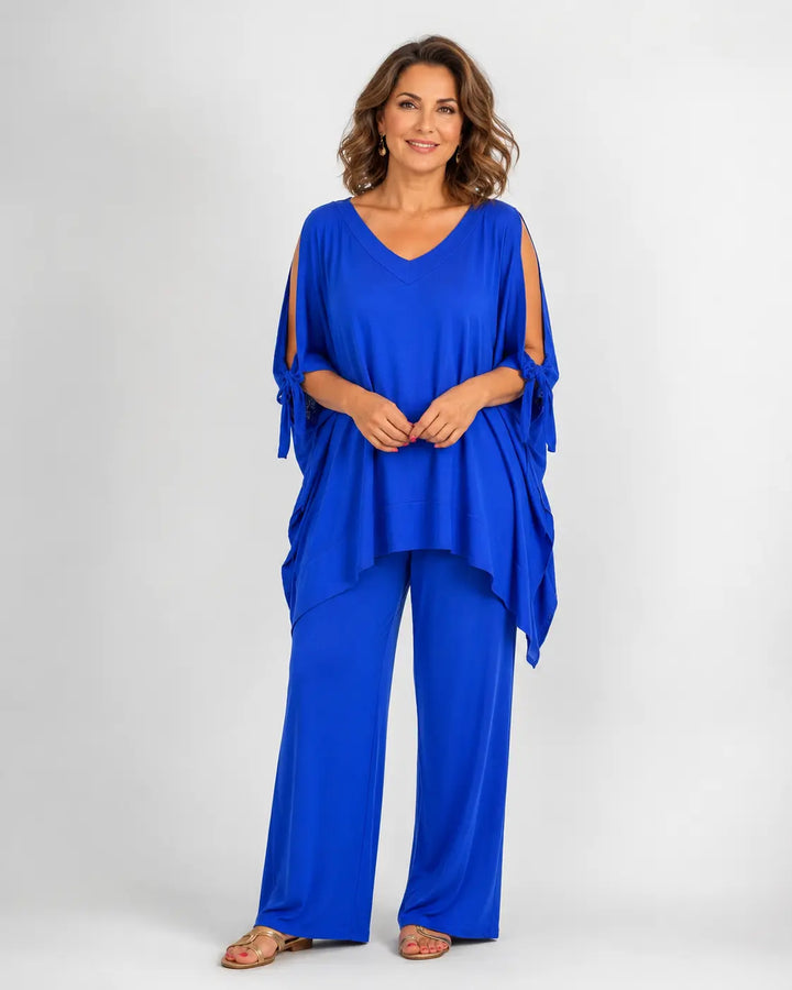 Úrsula™ | Set Tunica con Spalle Scoperte e Pantaloni