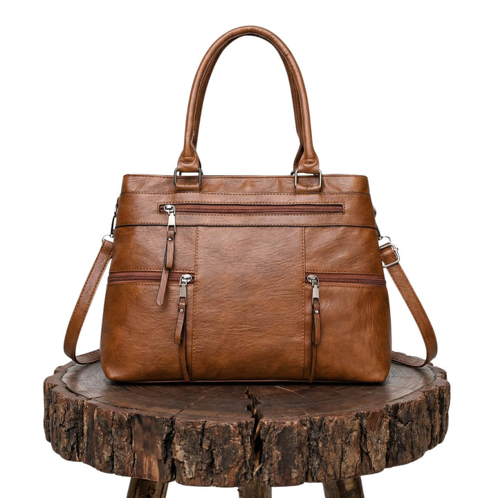 Borsa a Spalla Multi-Zip di Rachele