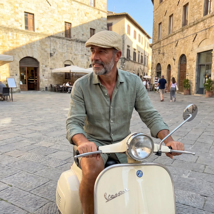 NINO – Coppola Uomo in Paglia Intrecciata
