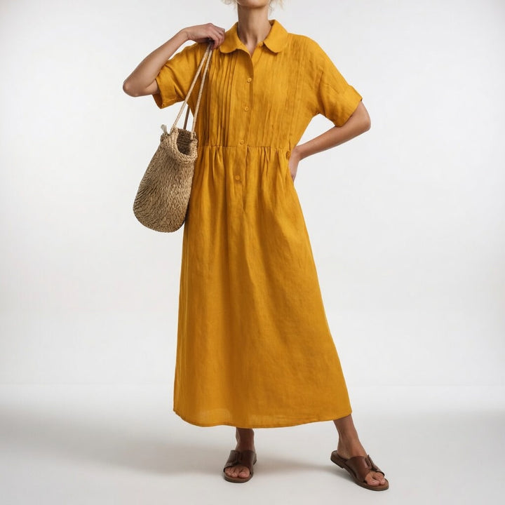 Lysandra™ | Abito camicia fluido estivo