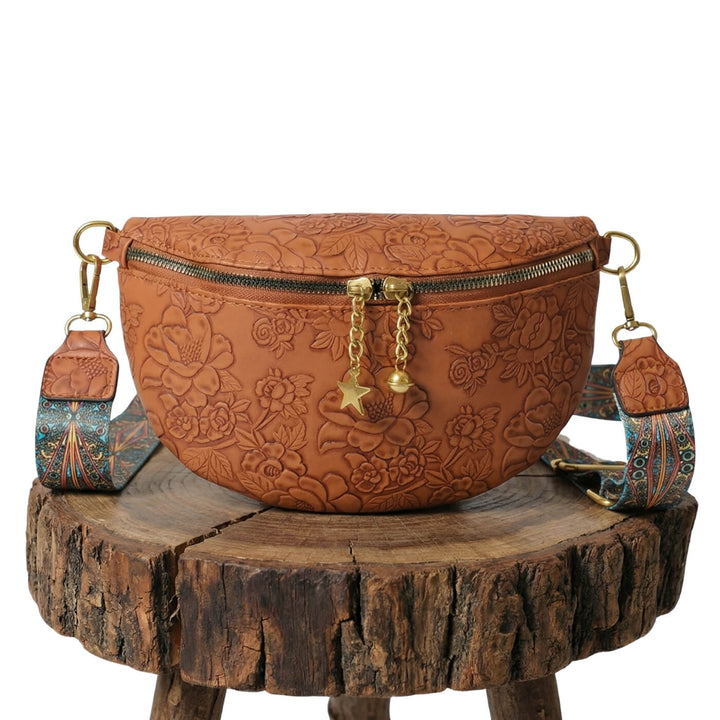 Charm Embossato di Filomena | Borsa a Tracolla