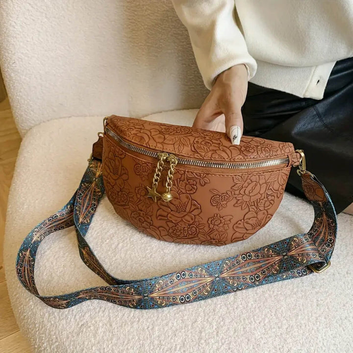 Charm Embossato di Filomena | Borsa a Tracolla