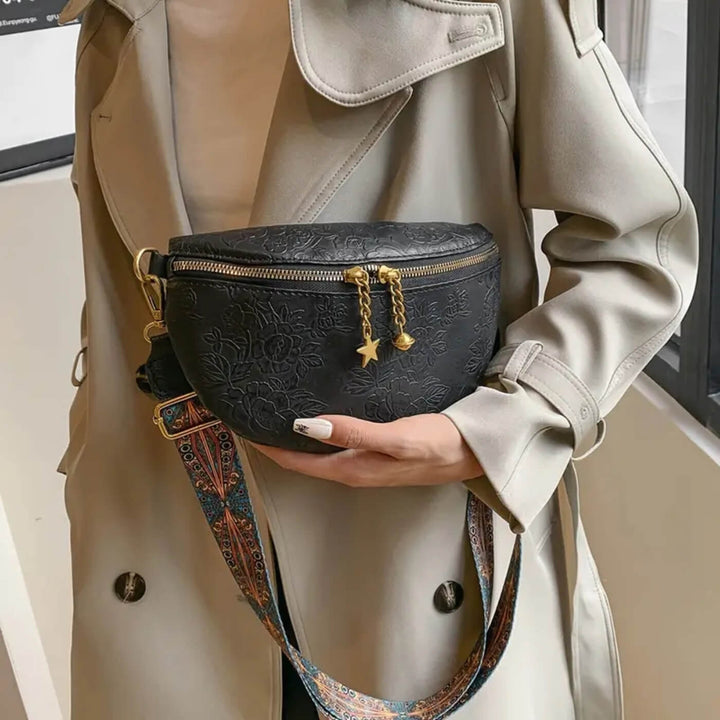 Charm Embossato di Filomena | Borsa a Tracolla