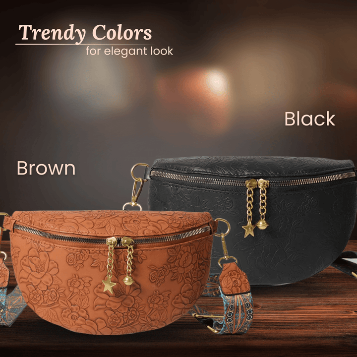 Charm Embossato di Filomena | Borsa a Tracolla