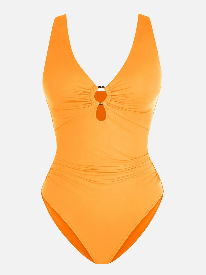 Costume Intero con Controllo della Pancia Arricciato